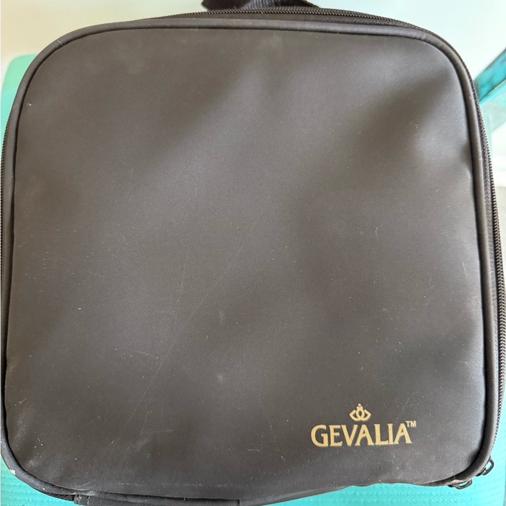 Gevalia Insulated Travel Coffee Set w/ Thermos & Carrying Case